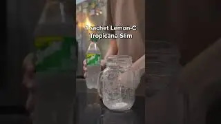 Bikin Minuman Seger Super Simple - Sprite Lemon! 🥵 #Shorts