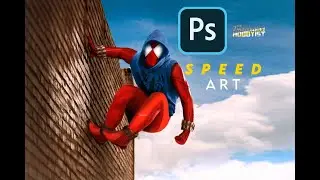 Ben Reilly: Spider-Man // Adobe Photoshop | Speed Art #spiderman #speedart #photoshop