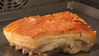 Gegrillter Krustenbraten