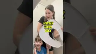 🚽 travel hack for parents 