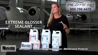 Using Nupol, Nupower II and NuGlaze for Aircraft Drywashing