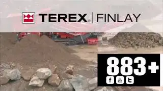 Первичный грохот Terex Finlay 883+ Очистка известняка от глины