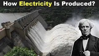 How Electricity Is Produced? | Faraday's law Of Electromagnetic Induction (Urdu/Hindi)