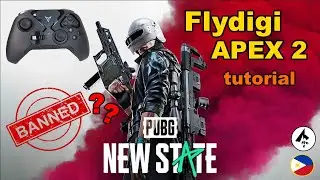 How to play PUBG NEW STATE  using gamepad ( Flydigi APEX 2 ) 