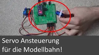 Model railroad servo control with Arduino DCC servo decoder do-it-yourself! + Rocrail with ECoS