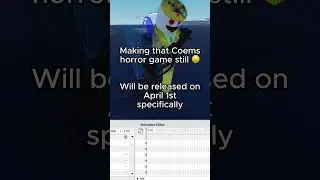 Making a Coems Horror Game in Roblox Studio for April Fools🤑#shorts #shortsfeed #coems #coemsroblox