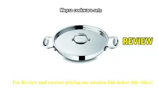Review Mepra 30213132 Glamour Stone Tegame Cookware, 32cm, Stainless Steel