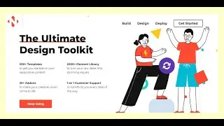Animated Mini Website || Slider Revolution 6