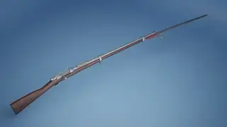 Chassepot Rifle | 3d model | Game ready asset