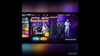 Free Fire New Luck Royal Free Fire Free All Character Alok Sklyer@TondeGamer @GyanGaming@RaiStar