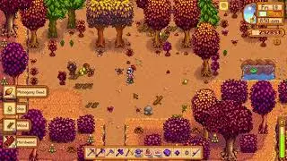 Stardew Valley:  How to get Hardwood easily and lots of it