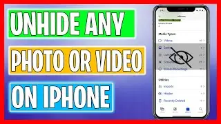 How to Unhide Pictures on iPhone ✅