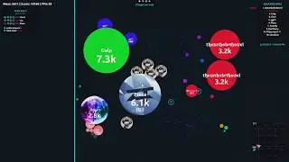 Quad Server Takeover | agar.io