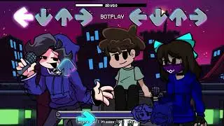 FNF|Abyss [Remastered Voices +modified Sharv chromatic scale]