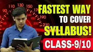 Fastest Way to Cover syllabus in Class 9/10🔥| Roadmap to Study| Prashant Kirad