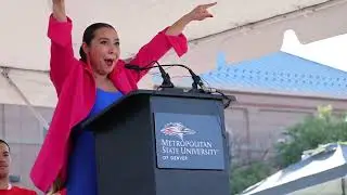 Sonia Gutierrez Speaks at MSU Denver Fall Convocation