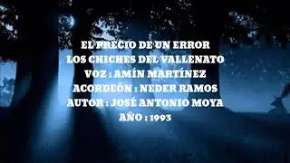 Los Chiches vallenatos - el precio de un error letra
