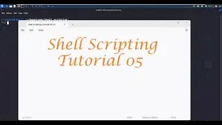Shell Scripting - Tutorial 05 | Variables Part 03 - Leisure Codes