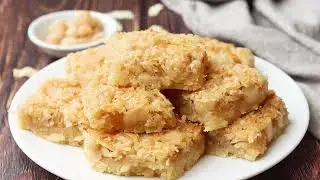COCONUT MACADAMIA NUT BARS