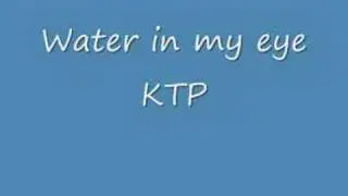 Kissing the pink - Water in my eye