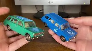 Review of VAZ-2102 Scale Model Cars (Made in USSR, Model A11)