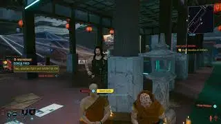 Cyberpunk 2077 - OPTIONAL Conversation | Sacrum Profanum