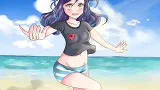 Akidearest Fanart Speedpaint (  Paint Tool SAI )