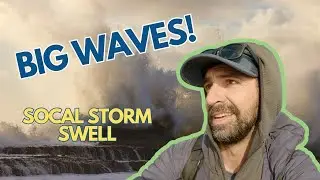 Photographing EPIC ocean waves at sunset!