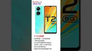 Top 10 Best Smartphones Under ₹18000 Budget ⚡ August 2024