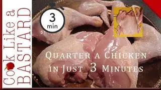 How to Easily Quarter a Chicken in 3 Minutes