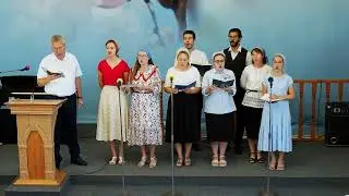 На рассвете последнего утра. Общее пение. Се-Верная Церковь ОЦХВЕ г. Волгоград.