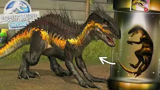 EL INDORAPTOR NIVEL 40 ES DEMASIADO FUERTE PARA MI.. dinosaurio superhibrido Jurassic World El Juego