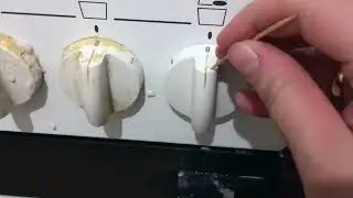 Как отмыть загрязненные ручки электрической плиты за 1 рубль