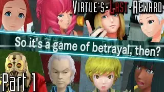 Let's play Zero Escape Virtue's Last Reward #1 - A brand new game!