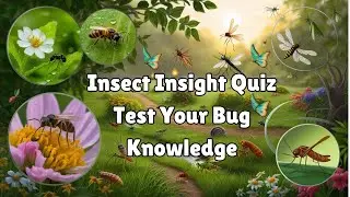 🦋Insect Insight Quiz | Test Your Bug Knowledge🐞🐝 | BRAIN TEST