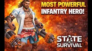 Hayden Is UNSTOPPABLE! Best Infantry Hero Explained | State of Survival Gen 25