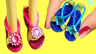 DIY Miniature Doll Shoes