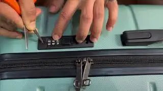 how to change password in luggage bag | reset password in luggage bag | how to set lock luggage bag