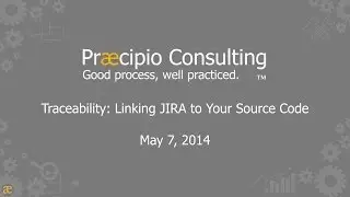 Traceability: Linking JIRA to Your Source Code