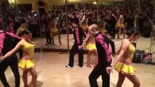 Bajari de Yamulee performs Ese Eres Tu at the first El Baile del Melao