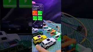 Wireless Car Parking System Using Arduino | HC-05 Bluetooth + BlueBot App | Free Slot Detection 