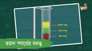 তরল পদার্থের ঘনত্ব | মজার ছলে বিজ্ঞান | ভুলোস্টাইন | দুরন্ত টিভি