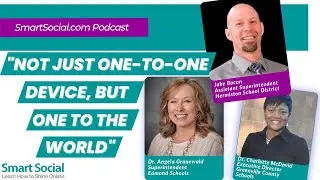 "Not just one to one device, but one to the world" with Dr C. McDavid, Dr A. Grunewald, & J. Bacon