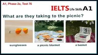 IELTS Life Skills A1 Listening Test 76 ►  New 2025 🇬🇧