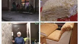 ВЛОГ:Пьём чай.Купили диван. С Рождеством!!!