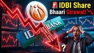 IDBI Bank Share Crash: 30% Fall! 📉 Divestment Cancelled? Buy, Sell or Hold?