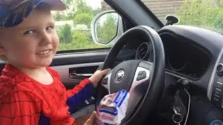 Bad Baby УГНАЛИ МАШИНУ РОДИТЕЛЕЙ Вредные детки Сборник Driving Parents Car In Real Life