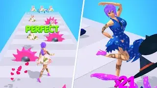 Flip and Dress 👰👗👒 All Levels Gameplay Trailer Android, iOS FAD1GP1
