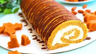 HEALTHY PUMPKIN ROLL. HEALTHY RECIPES
