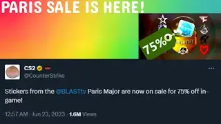 The Paris sale is finally here! - Csgo capsule unboxing
